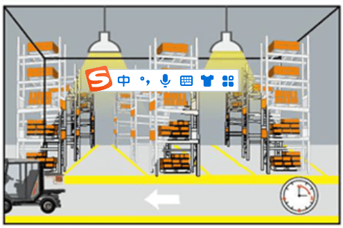 Motion Sensor High Bay Light