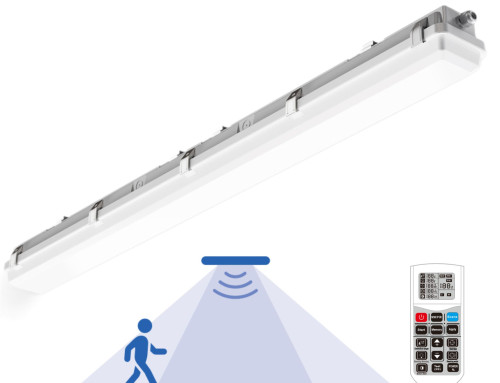 Motion Sensor IP66 LED Vapor Proof Light