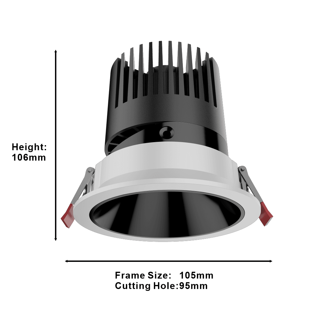 DL132-Size4 Adjustalbe HEAD LED Down Light