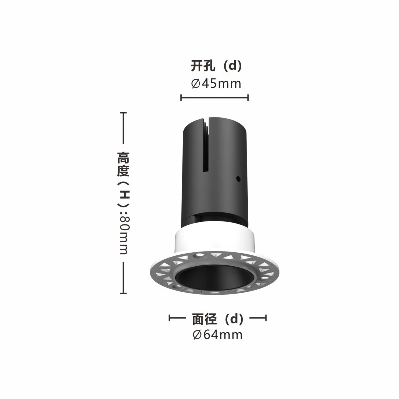 DL4002C Trimless LED Downlight