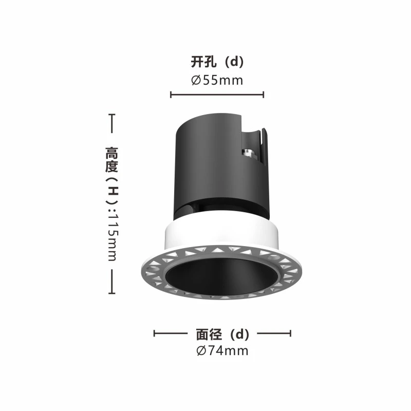DL4002C Trimless LED Downlight
