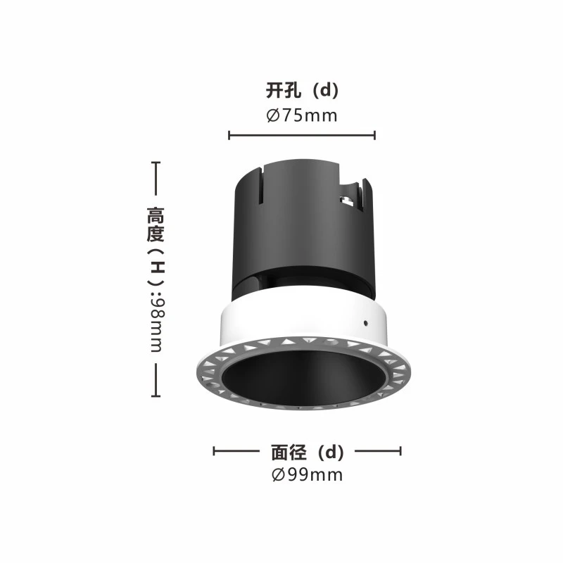 DL4002C Trimless LED Downlight