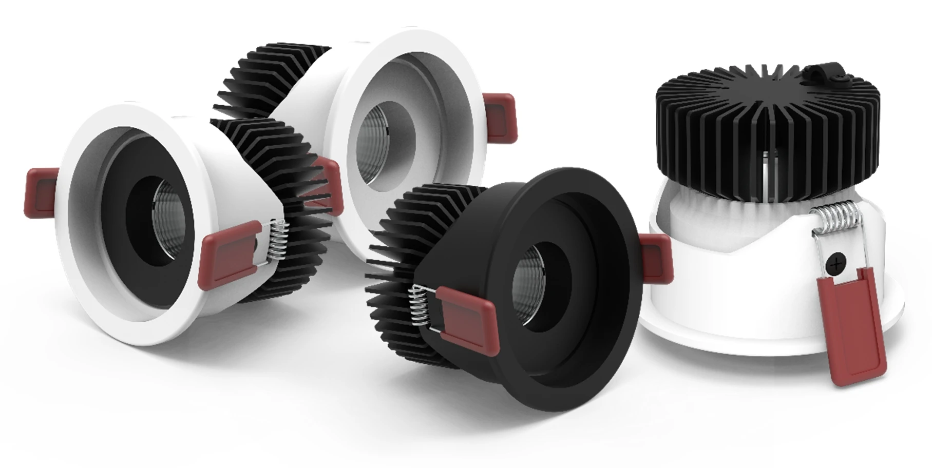 DL4055 LED DownLight 5W-25W 15° 24° 38° Deep Anti-glare