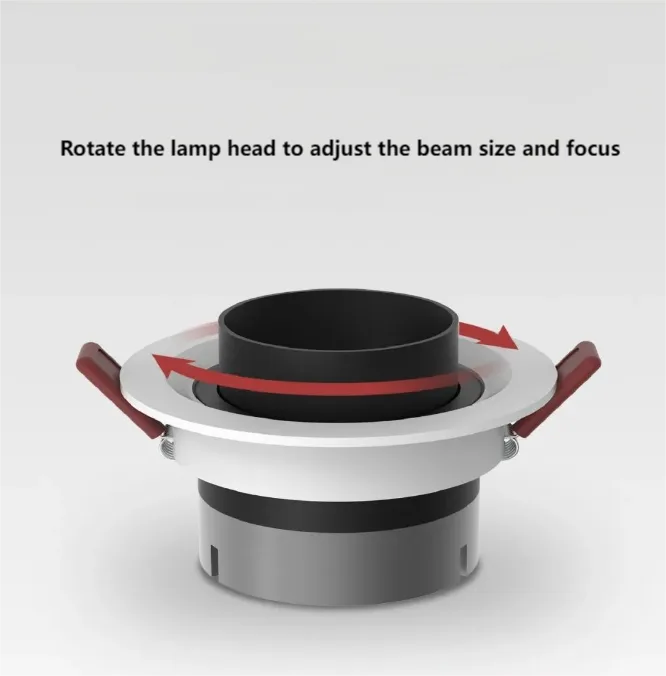 DL4059-AD1 DL4059 Zoomable Recessed Spotlight