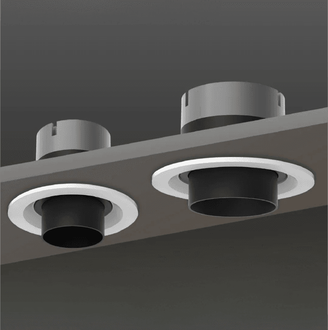 DL4059 Zoomable Recessed Spotlight