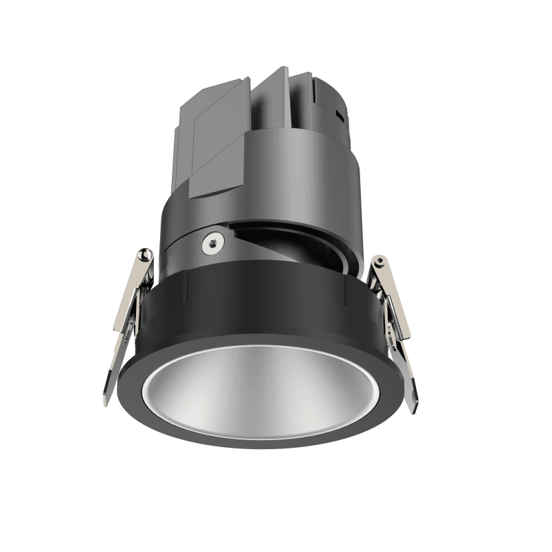 The DL500A is an adjustable LED downlight from 5W to 35W, offering 18/24/36 degree beam angles. Customer selectable colour temperatures range from 2700K to 6500K and a wide range of reflector colours are available. Various sizes of lamps are widely suitable for hotel, home, shop, office and other applications.