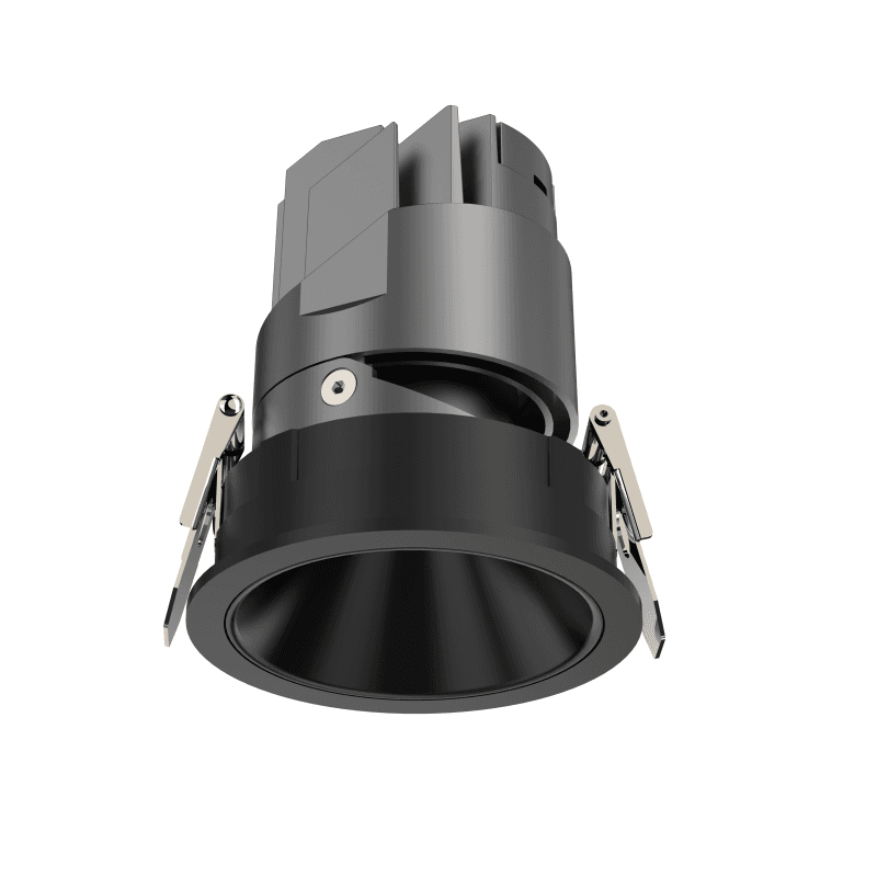 The DL500A is an adjustable LED downlight from 5W to 35W, offering 18/24/36 degree beam angles. Customer selectable colour temperatures range from 2700K to 6500K and a wide range of reflector colours are available. Various sizes of lamps are widely suitable for hotel, home, shop, office and other applications.