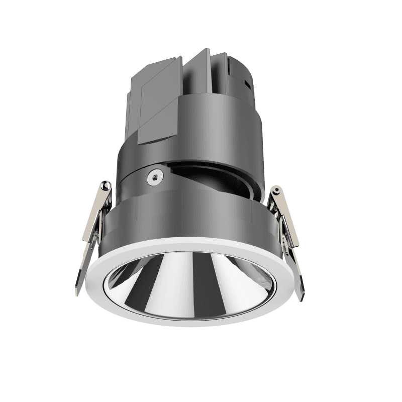 The DL500A is an adjustable LED downlight from 5W to 35W, offering 18/24/36 degree beam angles. Customer selectable colour temperatures range from 2700K to 6500K and a wide range of reflector colours are available. Various sizes of lamps are widely suitable for hotel, home, shop, office and other applications.