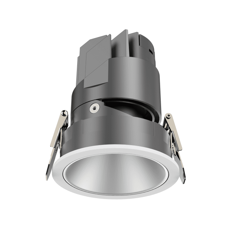 The DL500A is an adjustable LED downlight from 5W to 35W, offering 18/24/36 degree beam angles. Customer selectable colour temperatures range from 2700K to 6500K and a wide range of reflector colours are available. Various sizes of lamps are widely suitable for hotel, home, shop, office and other applications.