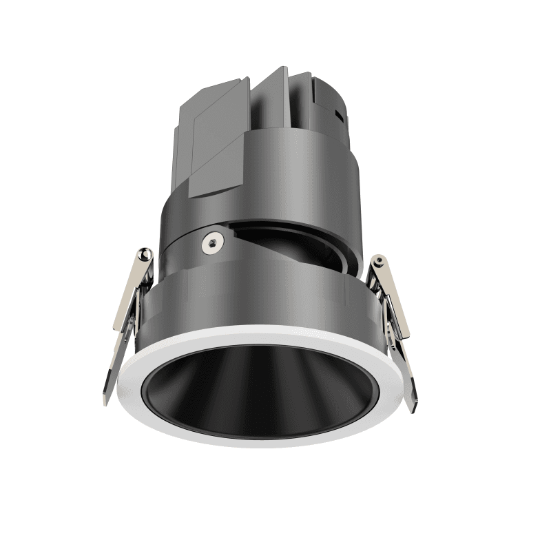 The DL500A is an adjustable LED downlight from 5W to 35W, offering 18/24/36 degree beam angles. Customer selectable colour temperatures range from 2700K to 6500K and a wide range of reflector colours are available. Various sizes of lamps are widely suitable for hotel, home, shop, office and other applications.