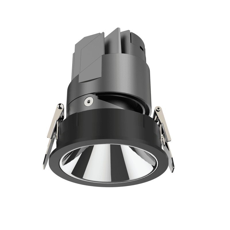 The DL500A is an adjustable LED downlight from 5W to 35W, offering 18/24/36 degree beam angles. Customer selectable colour temperatures range from 2700K to 6500K and a wide range of reflector colours are available. Various sizes of lamps are widely suitable for hotel, home, shop, office and other applications.