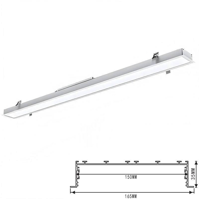 LEDTEK Brand LED Recessed Linear Light RLL16535