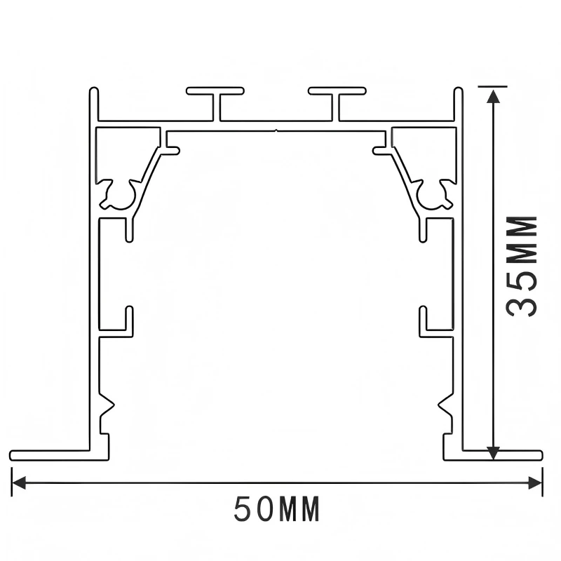 LEDTEK Recessed Linear Light fixture Model:RLL5035