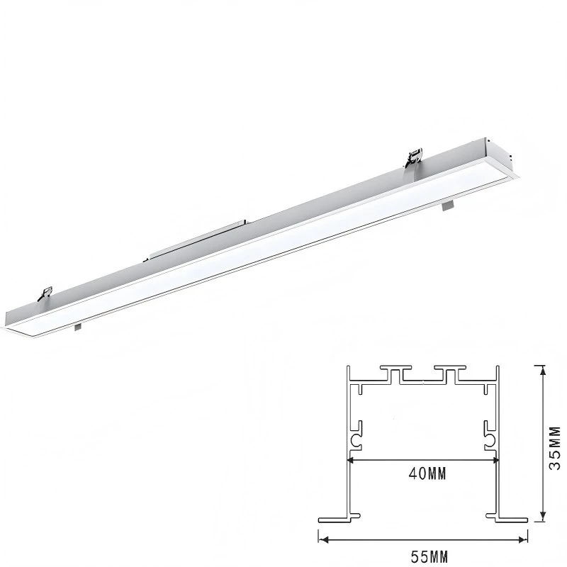 LEDTEK LED Recessed Linear Light RLL5535