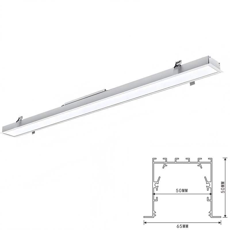 LEDTEK Brand LED Recessed Linear Light RLL6550