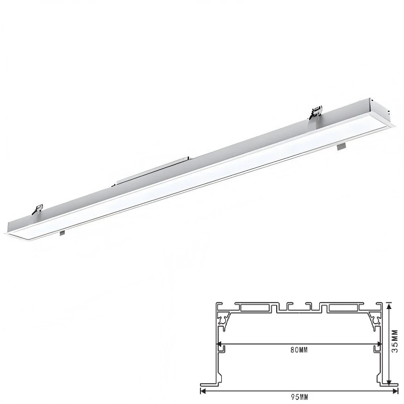Model:RLL9535 LEDTEK LED Recessed Linear Light